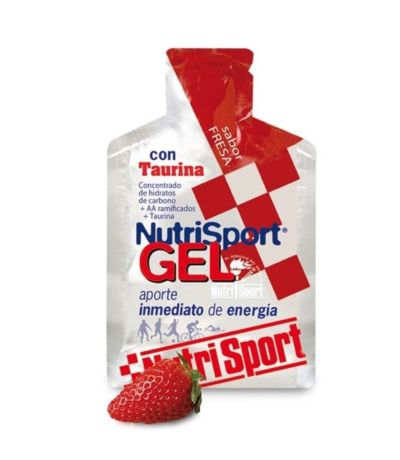 Bebible en Gel con Taurina Sabor Fresa 24x40g Nutri-Sport