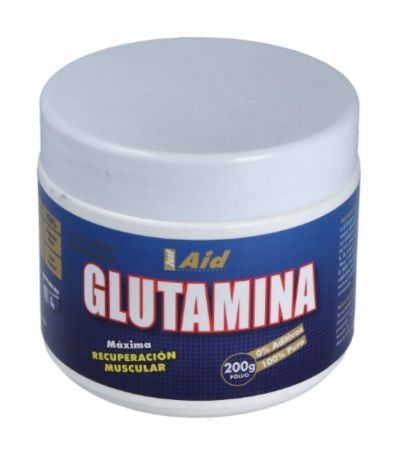 Glutamina Polvo 200g Just-Aid