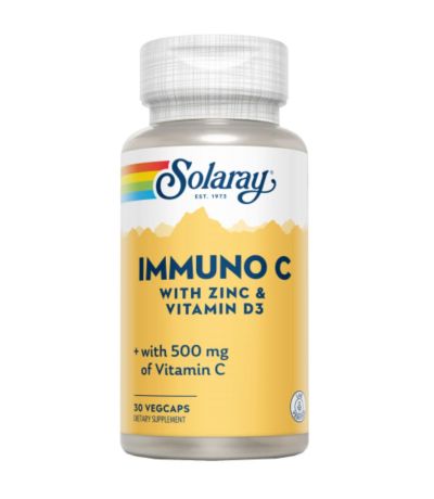 Immuno C Zinc 30 vegcaps Solaray