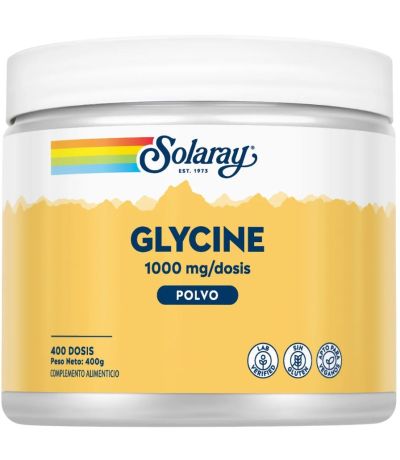 Glycine Polvo 1000Mg 400g Solaray
