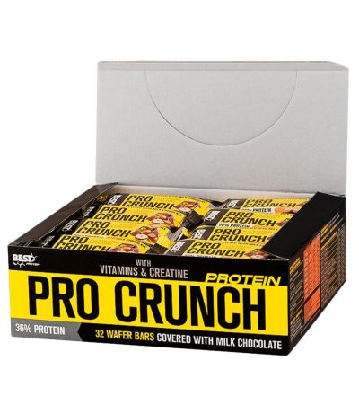 Barrita Proteica 36% Pro Crunch 32x35g Best Protein