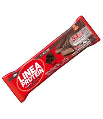 Barritas Linea Protein Chocolate 24x35g Nova Diet