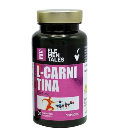 L Carnitina Elementales 60caps Nova Diet