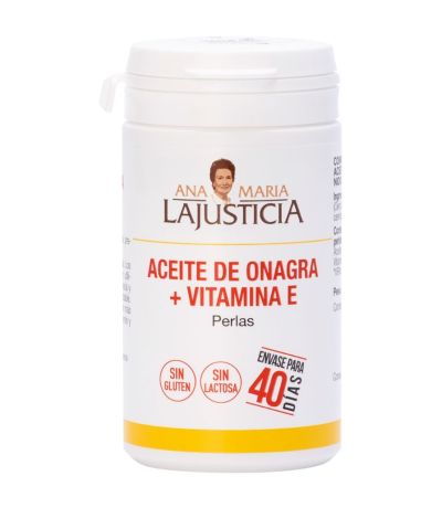 Aceite de Onagra Vitamina E 80 perlas Ana Maria Lajusticia