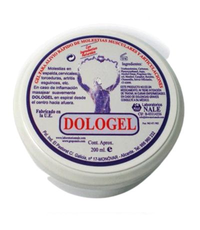 Dologel Tarrina 200ml Nale