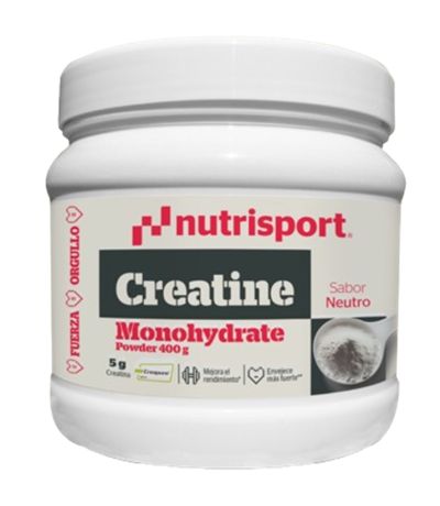 Creatina Monohidrato Polvo 400g Nutri-Sport