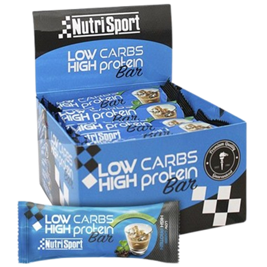Barritas Low Carbs High Protein Brownie 16uds Nutri-Sport
