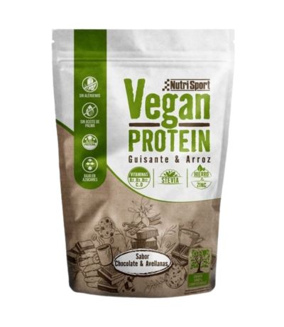 Protein Guisante y Arroz Vegan 468g Nutri-Sport