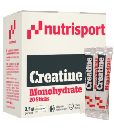 Creatina Monohidrato 20 sticks Nutri Sport