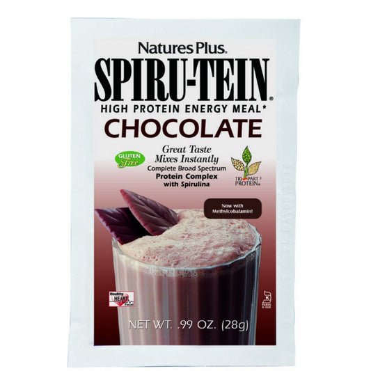 Spirutein Choco SinGluten 28g NatureS Plus