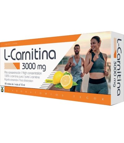 L-Carnitina 3000mg 20 viales Tegor