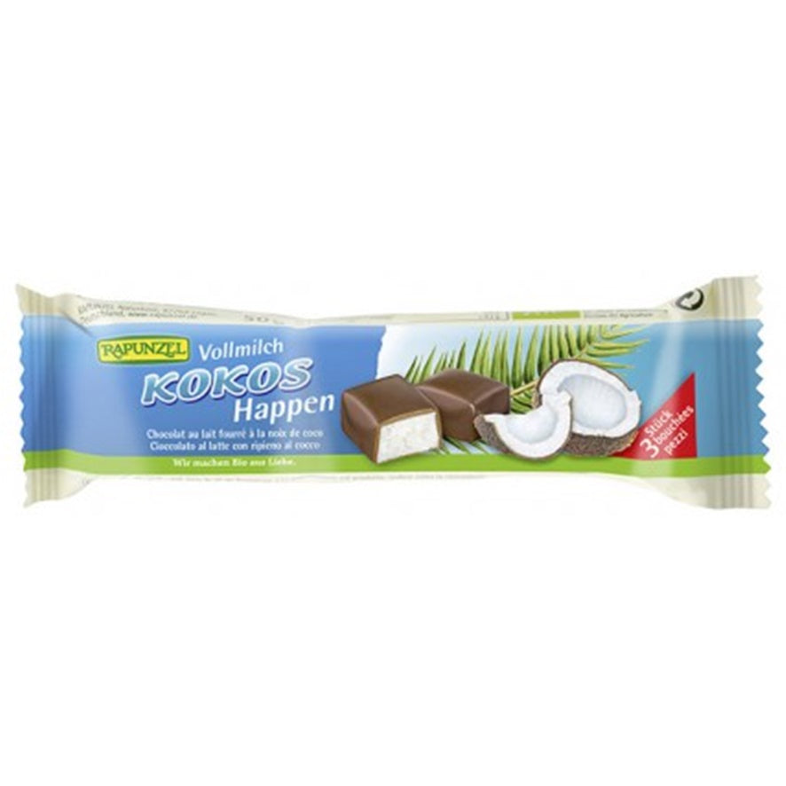 Barrita de Coco con Chocolate Bio 20uds Rapunzel