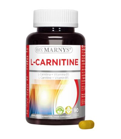 Carnitina 500Mg Vitamina B5 90caps Marnys