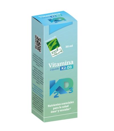 Vitamina K2 D3 liquida 30ml 100% Natural