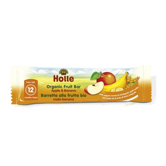 Barrita Manzana Platano Eco 12meses 20uds Holle