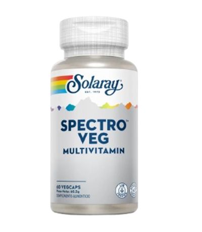 Spectro VEG Energy Multivitamin Vegan 60caps Solaray