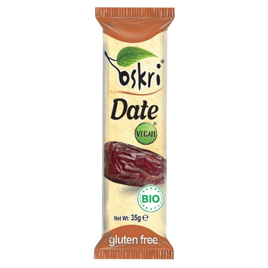 Barritas de Dátil SinGluten Bio Vegan 12uds Oskri