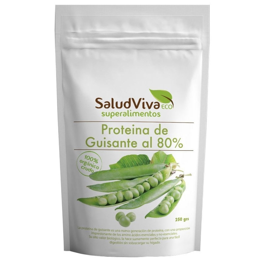 Proteína de Guisante en Polvo SinGluten Bio Vegan 250g Salud Viva