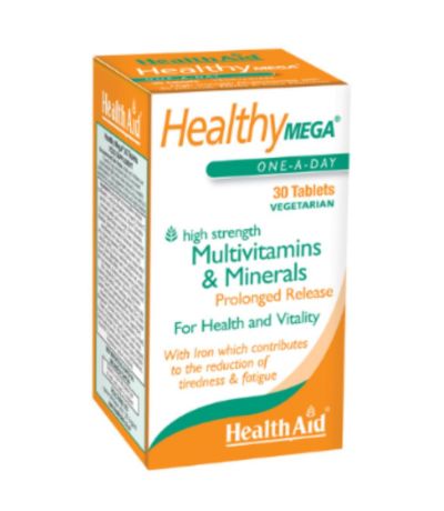 Healthymega Multivitamins Minerals 30comp Health Aid