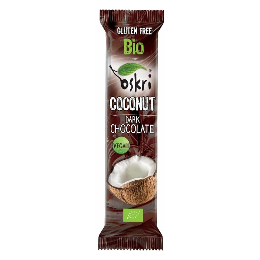Barritas Coco con Choco SinGluten Bio Vegan 1cajax20uds Oskri