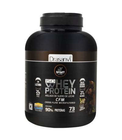 Whey Protein Aislado Doble Chocolate 2,2Kg Sport Live Drasanvi