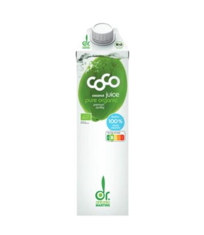 Agua de Coco Natural Bio Vegan 1L Dr. Antonio Martins