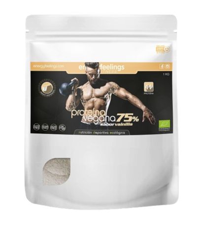 Proteina Vegetal 75 Vainilla Eco 1kg Energy Feelings