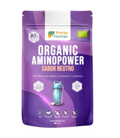 Organic Aminopower 80% Neutro Eco 500g Energy Feelings