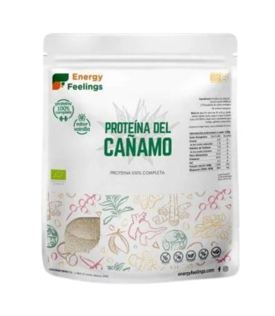 Proteina Cañamo Con Vainilla Eco 1kg XXL Pack Energy Feelings