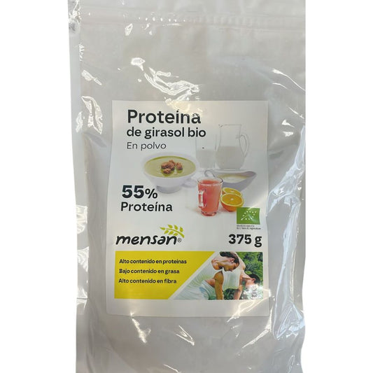 Proteína Girasol Polvo Bio 375g Mensan