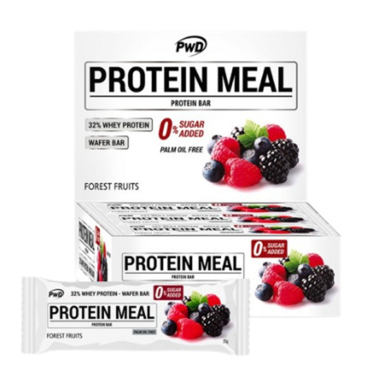 Barritas Protein Meal Sabor Frutas del Bosque 12x35g PWD
