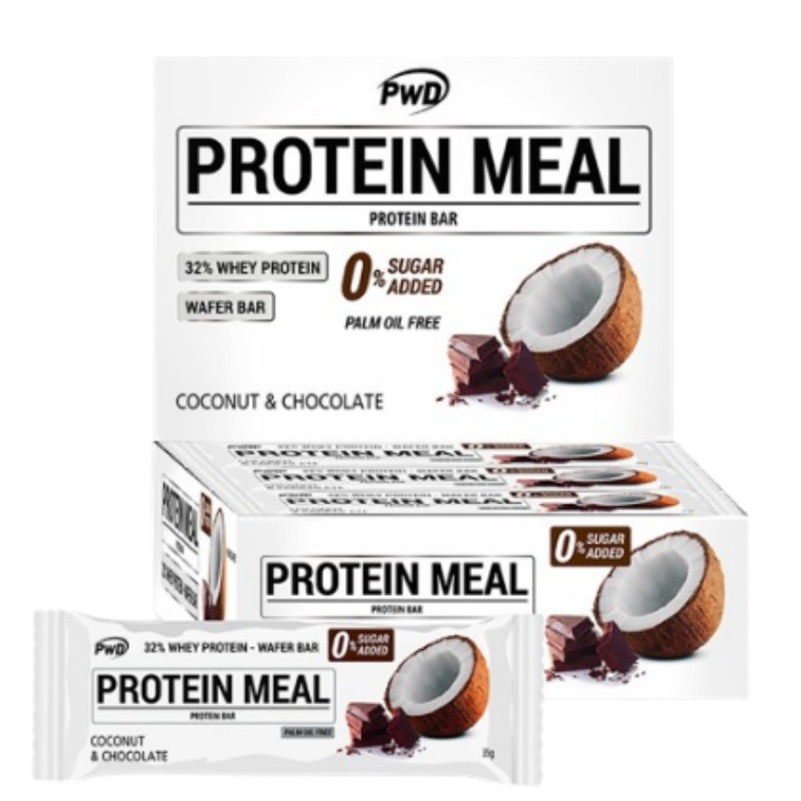 Barritas Protein Meal Coco Chocolate 12uds PWD