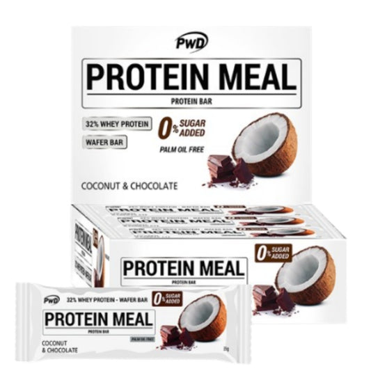Barritas Protein Meal Coco Chocolate 12uds PWD
