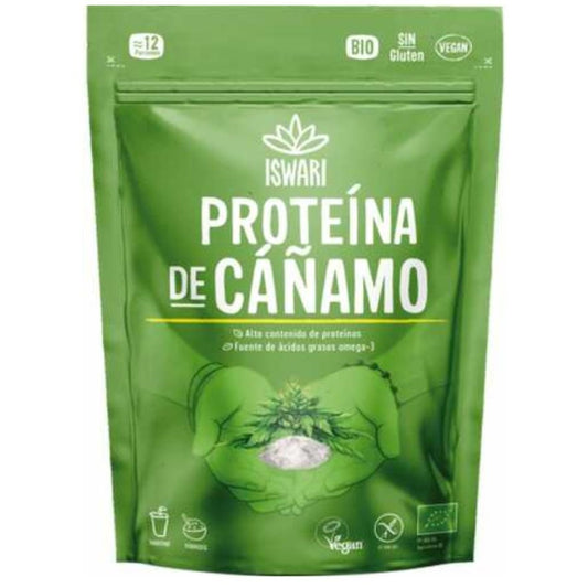 Proteina de Cañamo SinGluten Bio Vegan 250g Iswari