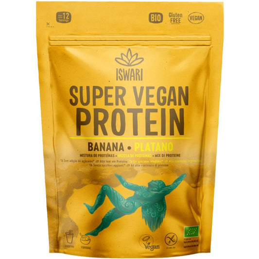 Super Vegan Protein Banana Eco Vegan 250g Iswari