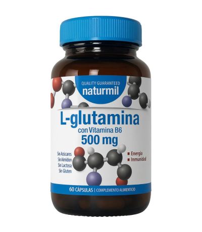 L-Glutamina 500mg 60caps Naturmil
