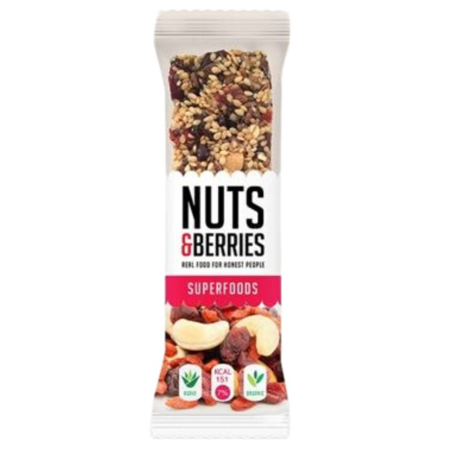 Barrita Superfoods Bio 15uds Nuts Berries
