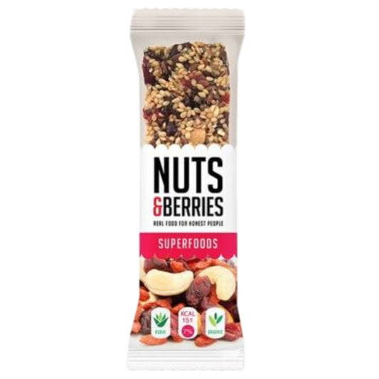 Barrita Superfoods Bio 15uds Nuts Berries