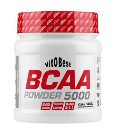 BCAA 5000 Powder Sabor Neutro 300g Vitobest