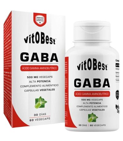 Gaba 500Mg 60caps Vitobest