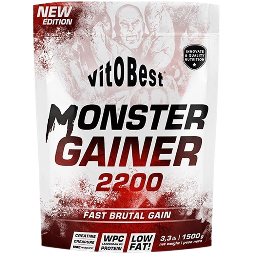 Monster Gainer Fresa 1.5kg Vitobest