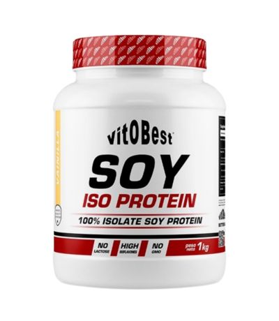 Soy Iso Protein Vainilla SinLactosa 1kg Vitobest