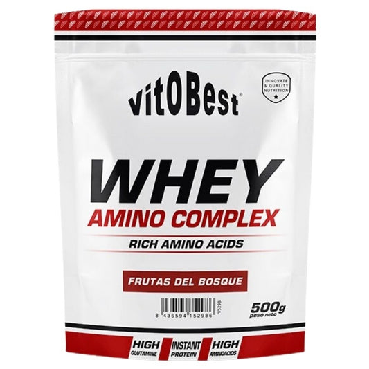 Whey Amino Frutas Bosque 500gr Vitobest