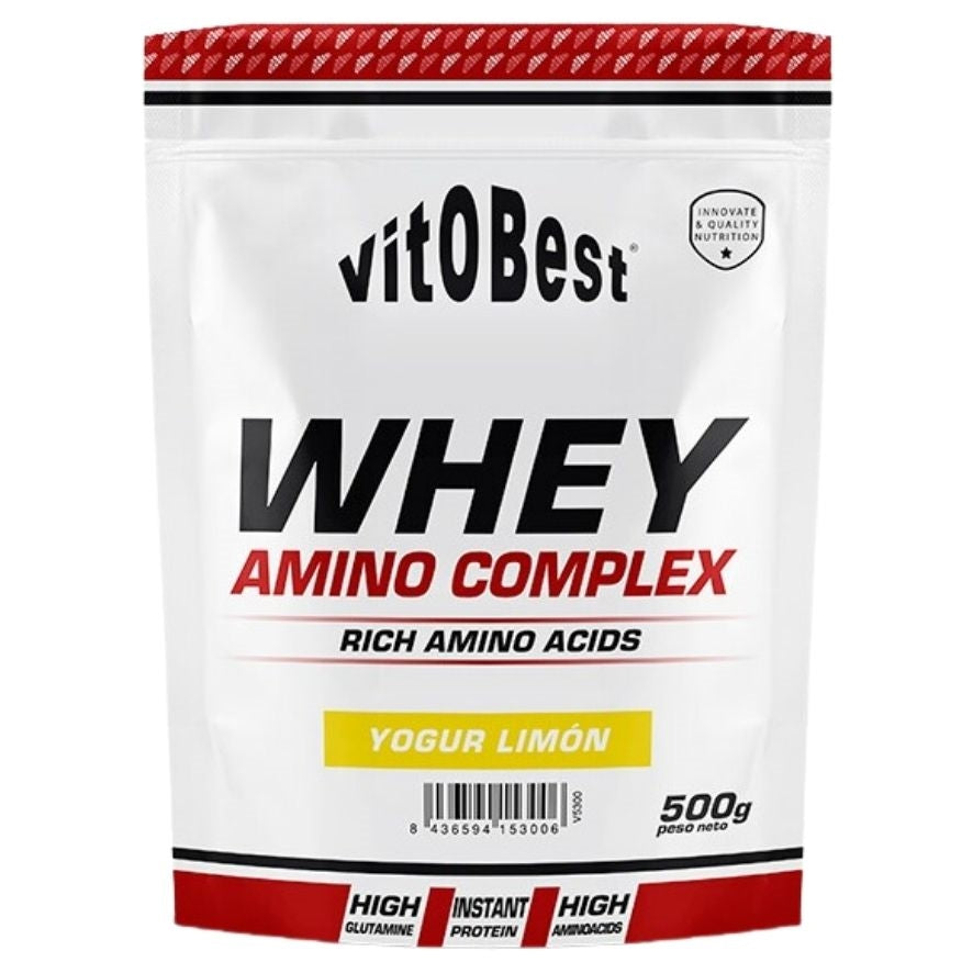 Whey Amino Yogur Limón 500gr Vitobest