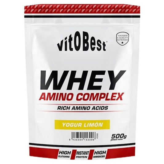 Whey Amino Yogur Limón 500gr Vitobest