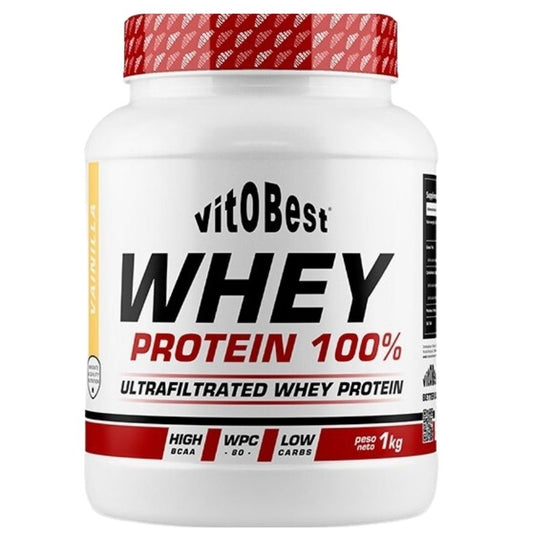 Whey Protein 100% Vainilla 1kg Vitobest