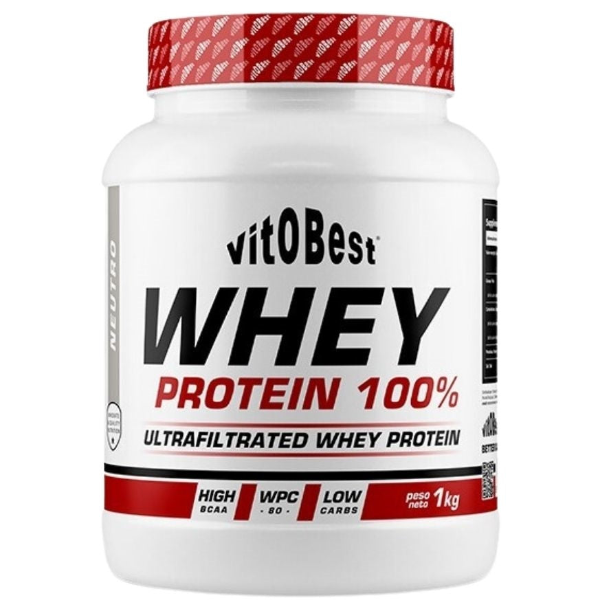 Whey Protein 100% Neutro 1kg Vitobest