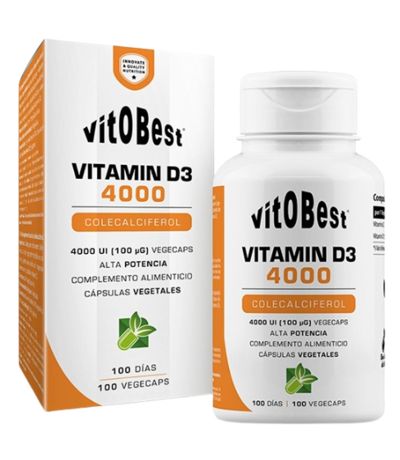 Vitamina D3 100caps Vitobest