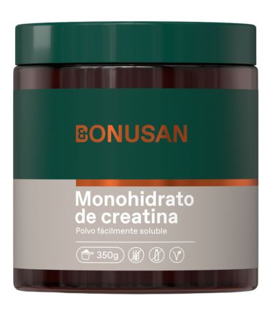 Creatina Monohidrato Polvo Instantáneo 350gr Bonusan