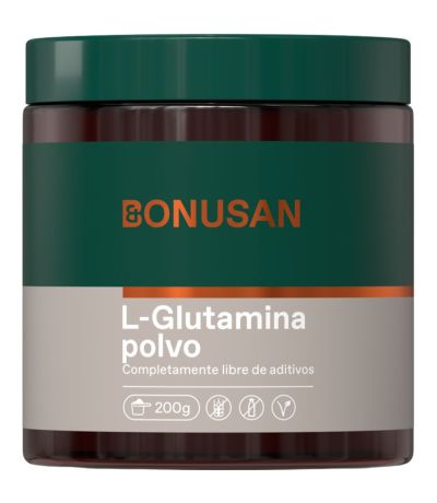L-Glutamina Polvo 200g Bonusan